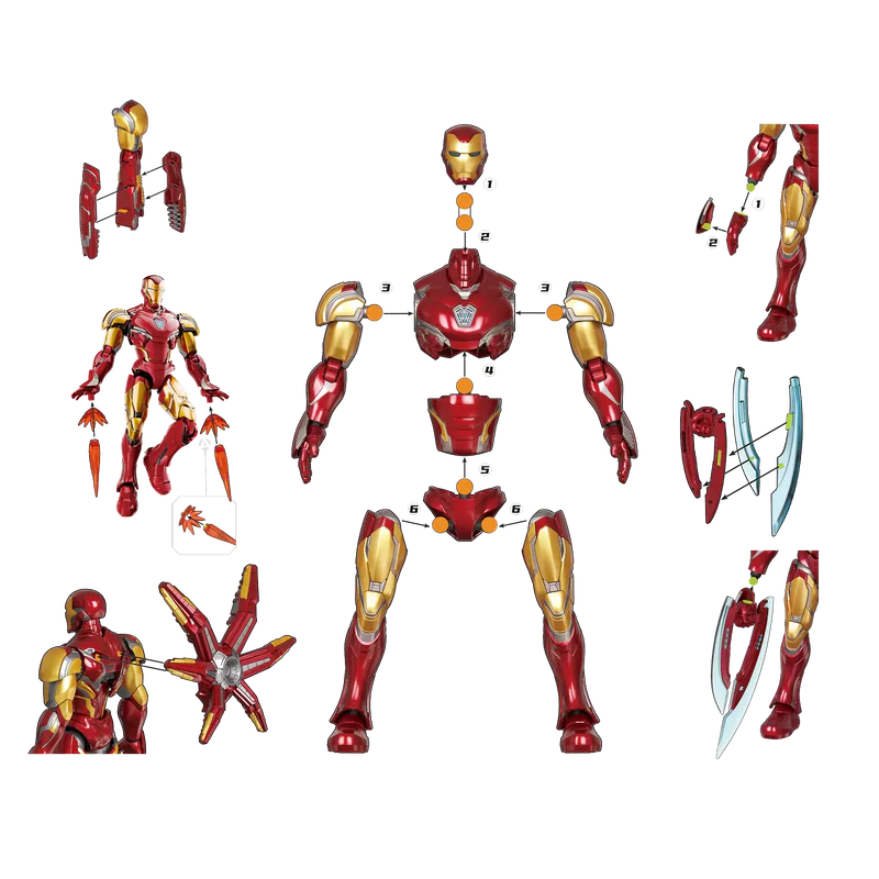 Blokees Champion Class Infinity Saga Iron Man 73923