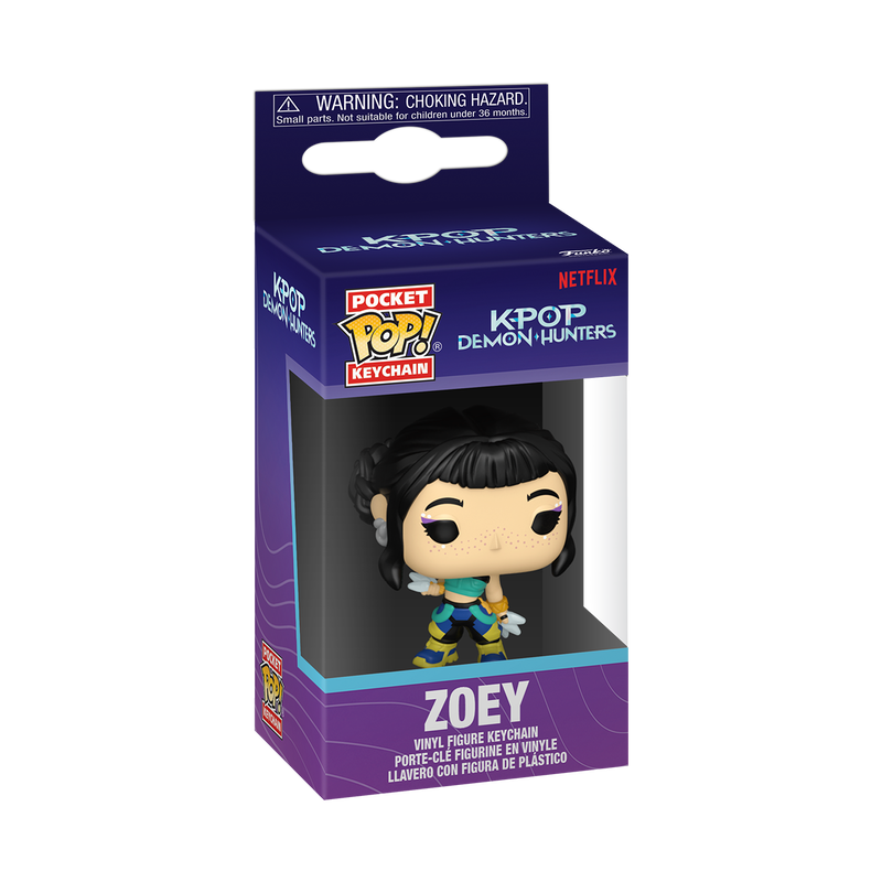Funko Keychain KPop Demon Hunters Zoey