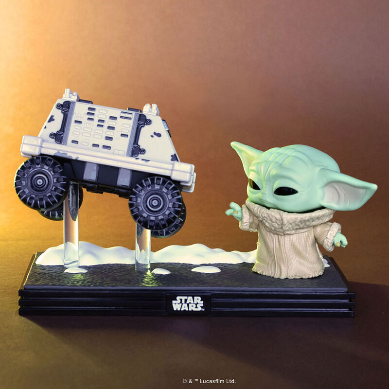 Funko Moment Grogu Polar Mouse Droid 840