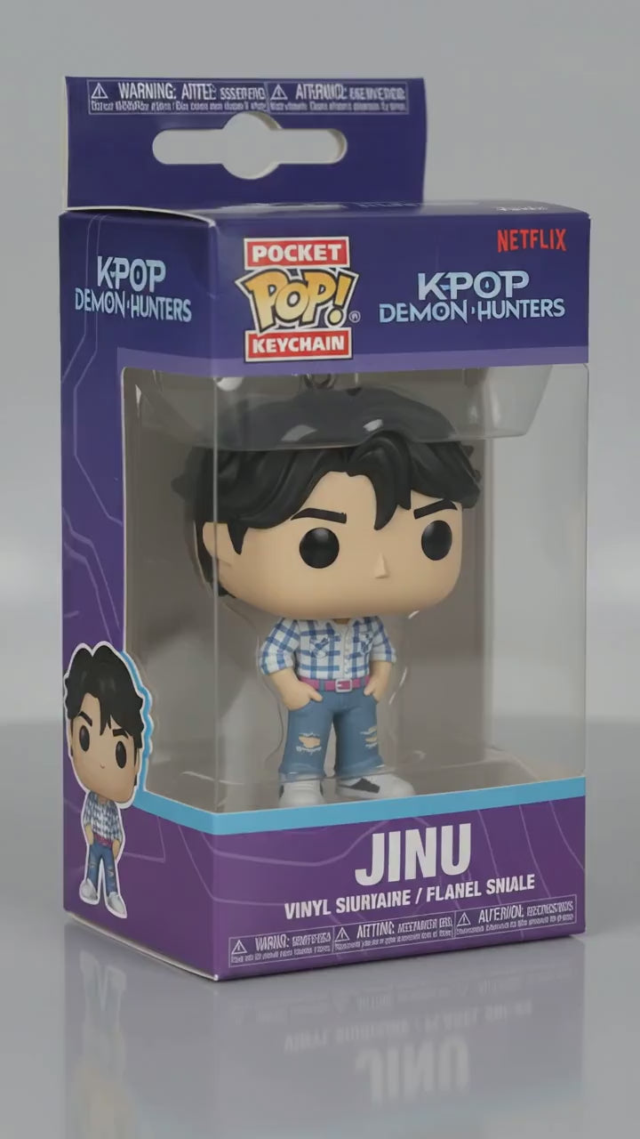 Funko Pop! Llavero K-Pop Demon Hunters Jinu